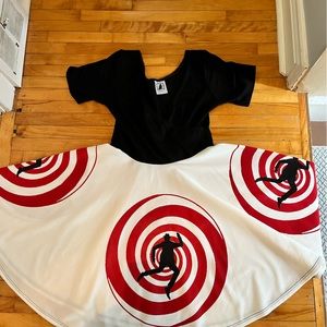 Blackbird Studios full circle skirt dress